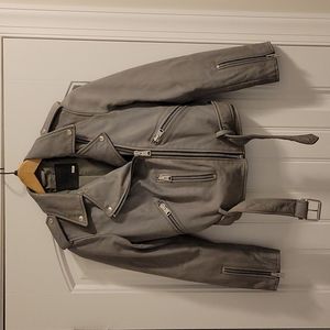 All Saints Balfern Leather Jacket US size 4